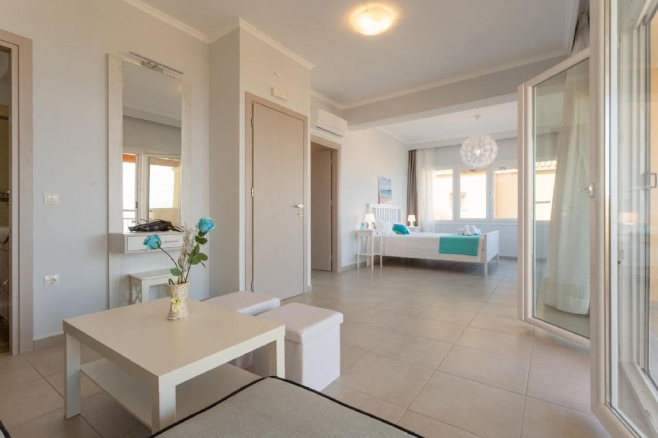 Corfu Sea View Villa - Aurora Barbati Ngoại thất bức ảnh