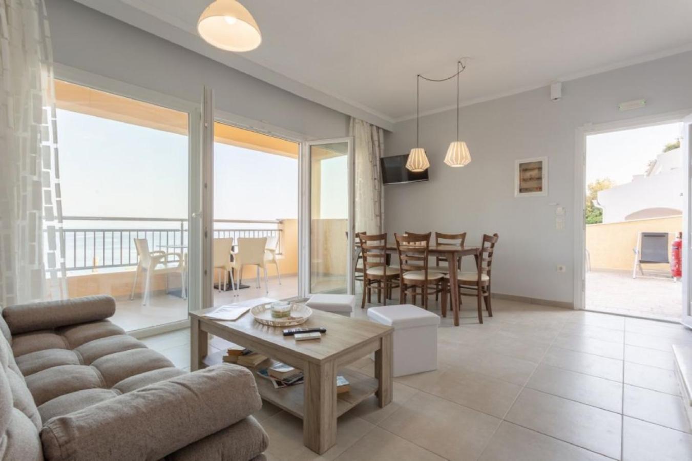 Corfu Sea View Villa - Aurora Barbati Ngoại thất bức ảnh