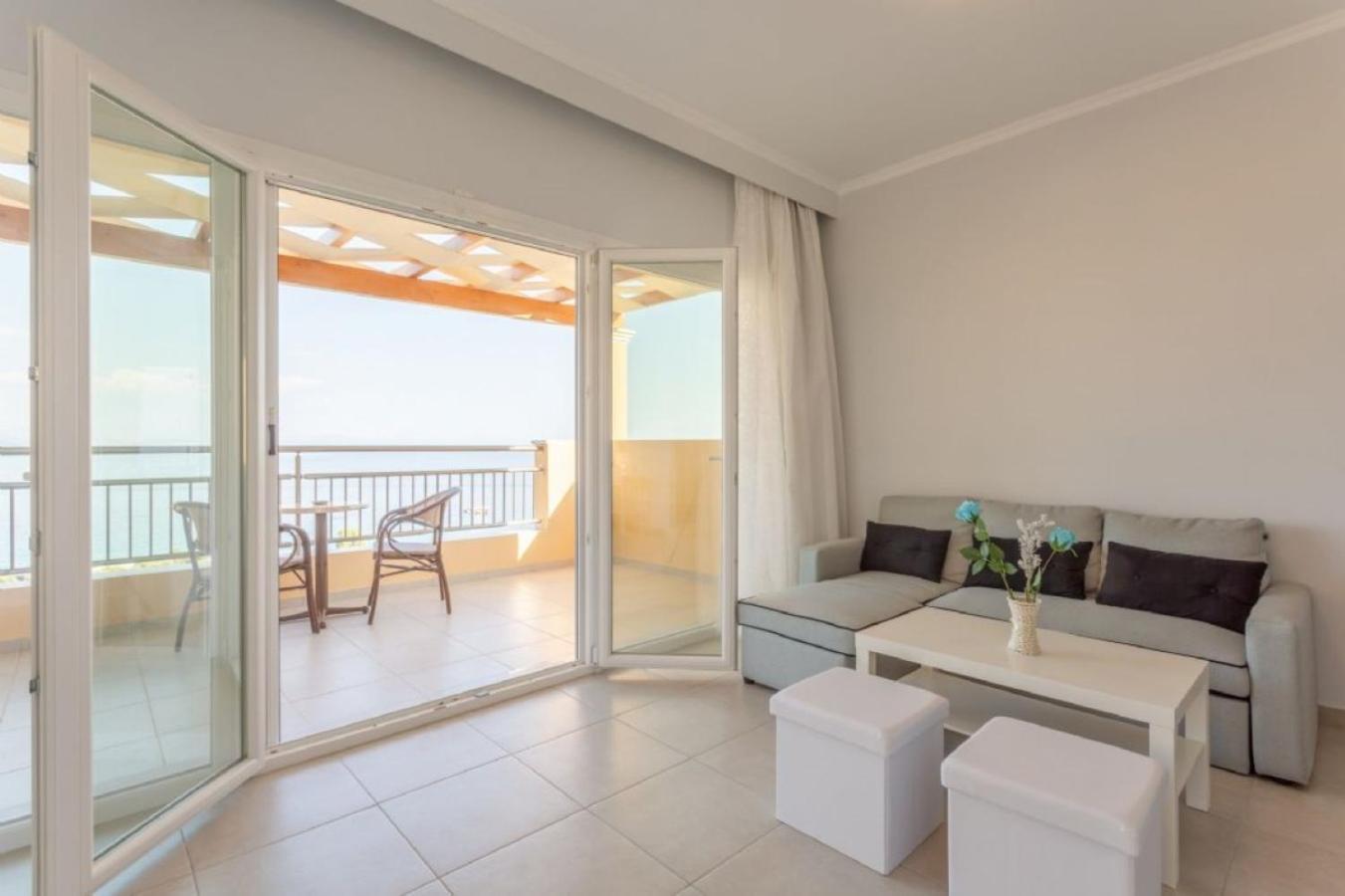 Corfu Sea View Villa - Aurora Barbati Ngoại thất bức ảnh
